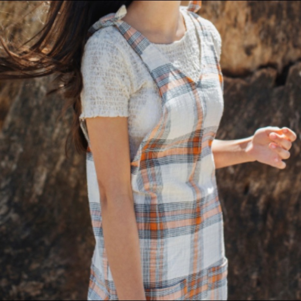 Zara cropped shirt